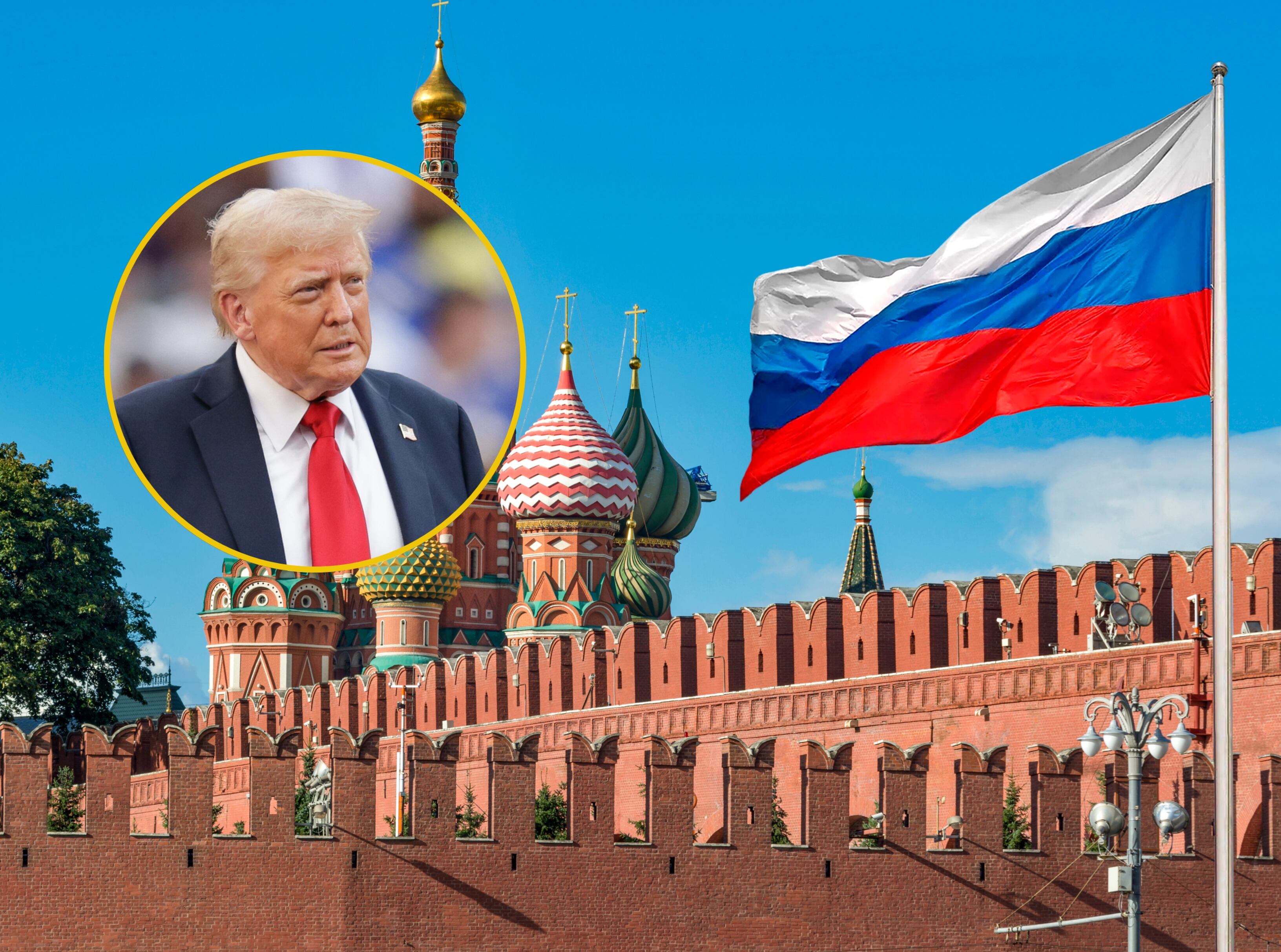 Moscú, Rusia. FOTO: Getty Images.// Donald Trump. FOTO:  Rich Graessle/Icon Sportswire via Getty Images
