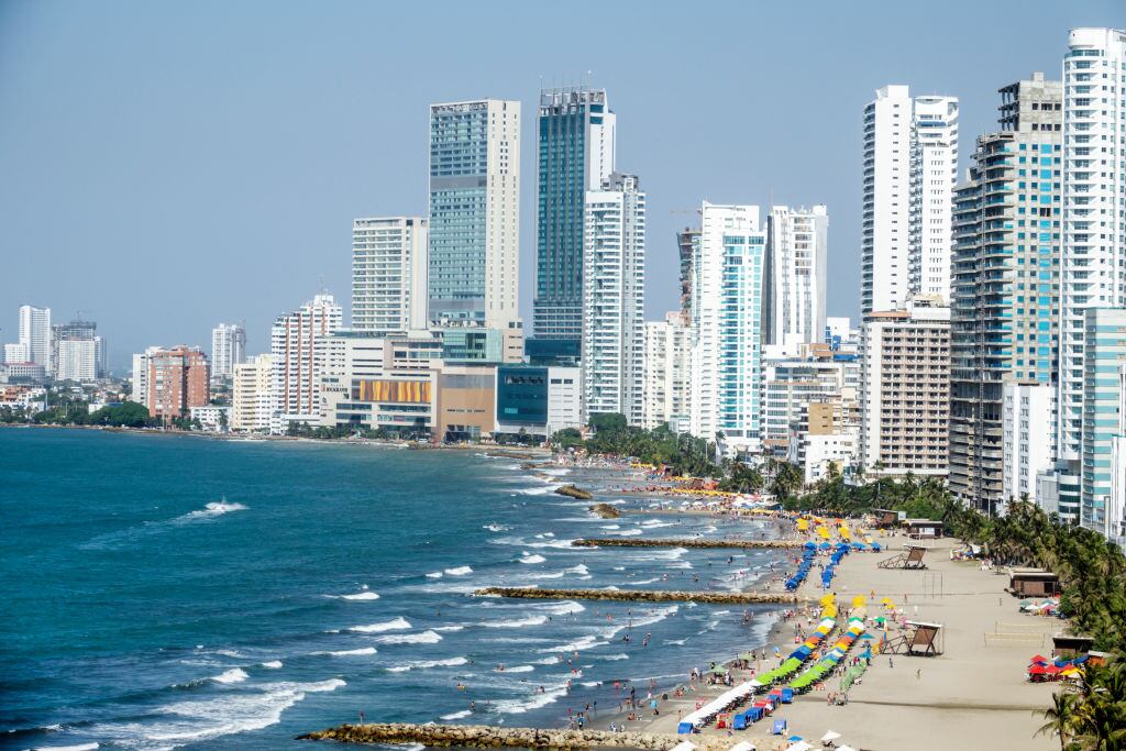 Cartagena, Boca Grande. Foto: Rosie Irene Betancourt/ Getty Images)