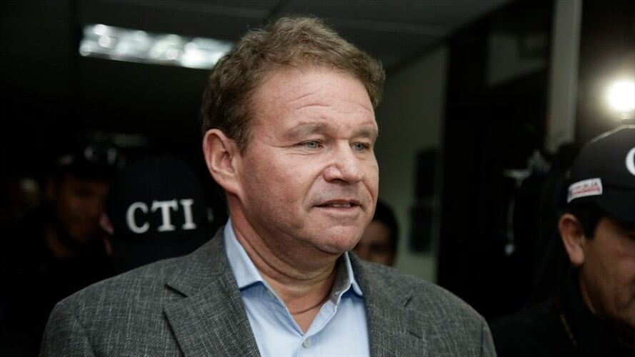 El exsenador Otto Bula, señalado en medio del escándalo de sobornos de la brasileña Odebrecht. Foto: Colprensa - Juan Páez