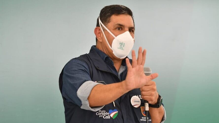 El burgomaestre indicó que continuará cumpliendo sus labores. . Foto: Alcaldía de Cali