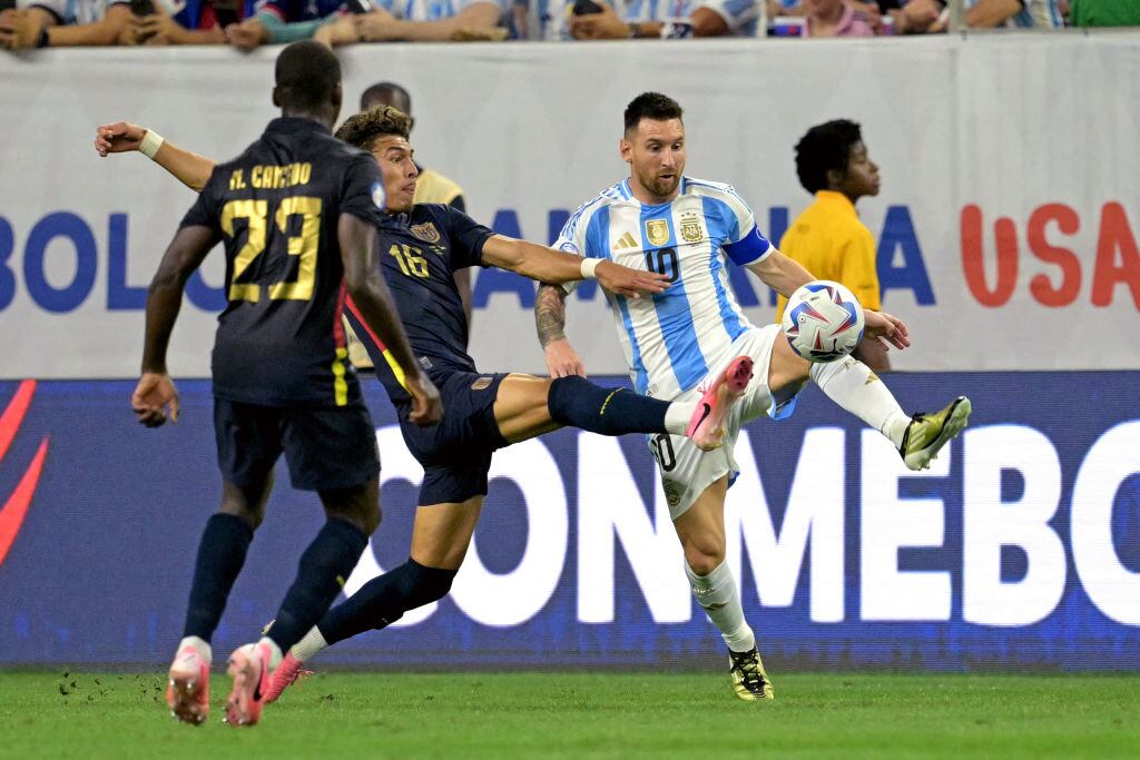 Argentina vs. Ecuador. Foto: JUAN MABROMATA/AFP vía Getty Images