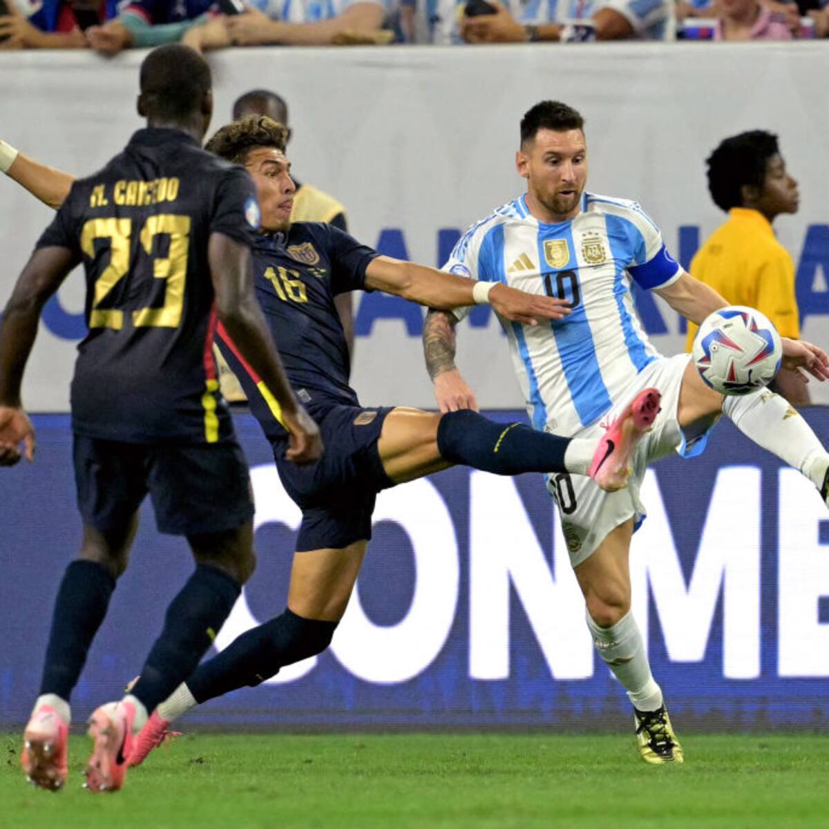 En fotos: reviva el empate entre Argentina y Ecuador en cuartos de final de la Copa América