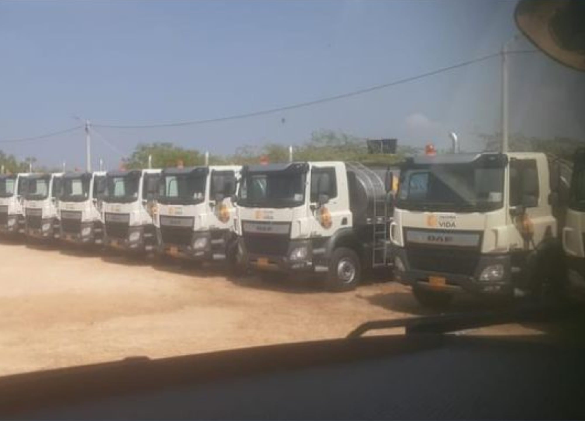 Carrotanques varados en La Guajira | Foto: Suministrada