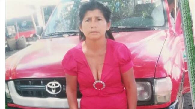 Hallan muerta a líder social secuestrada en Argelia, Cauca. Foto: Coccam