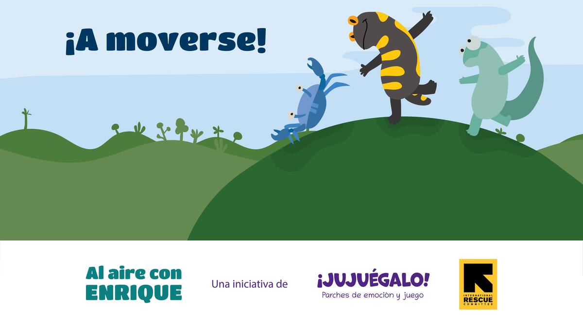 En el episodio 18 de Al Aire con Enrique ¡A moverse!