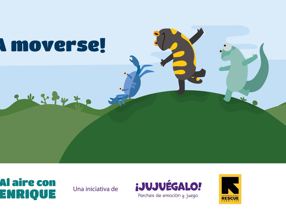 En el episodio 18 de Al Aire con Enrique ¡A moverse!