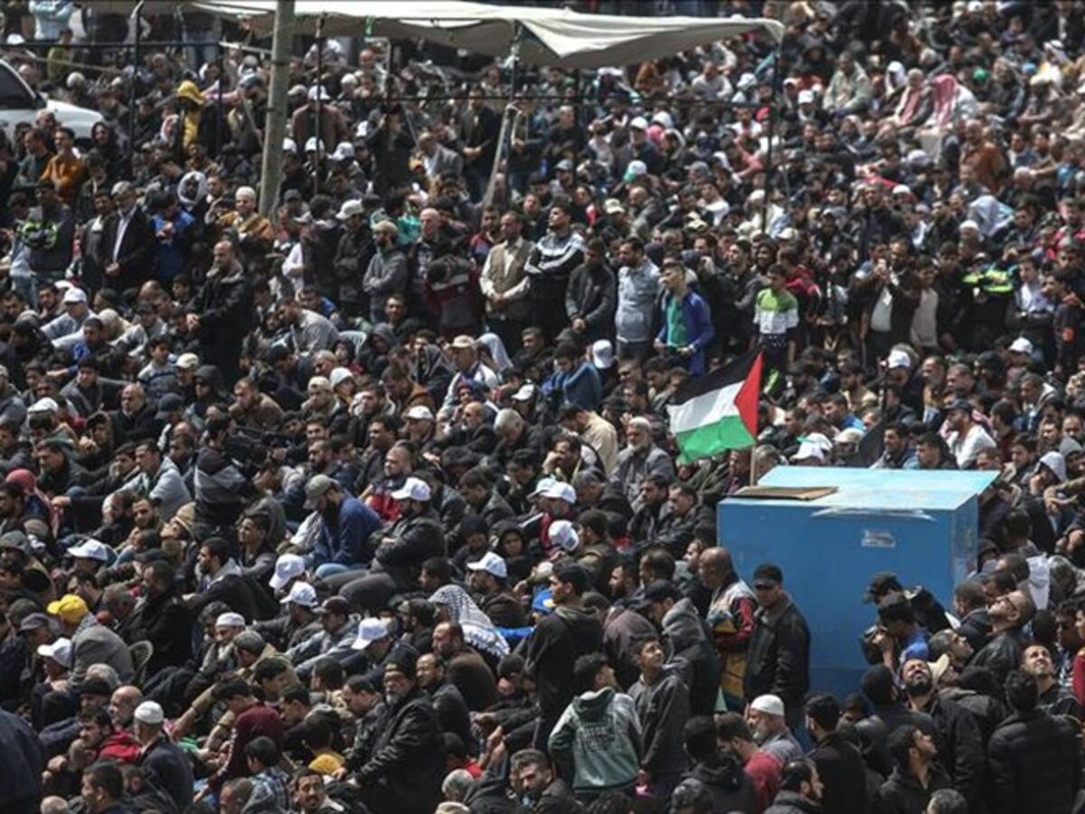 Al menos doce muertos y 1.200 heridos en Gaza durante la Marcha del Retorno