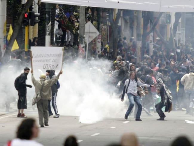 Vandalismo en protestas