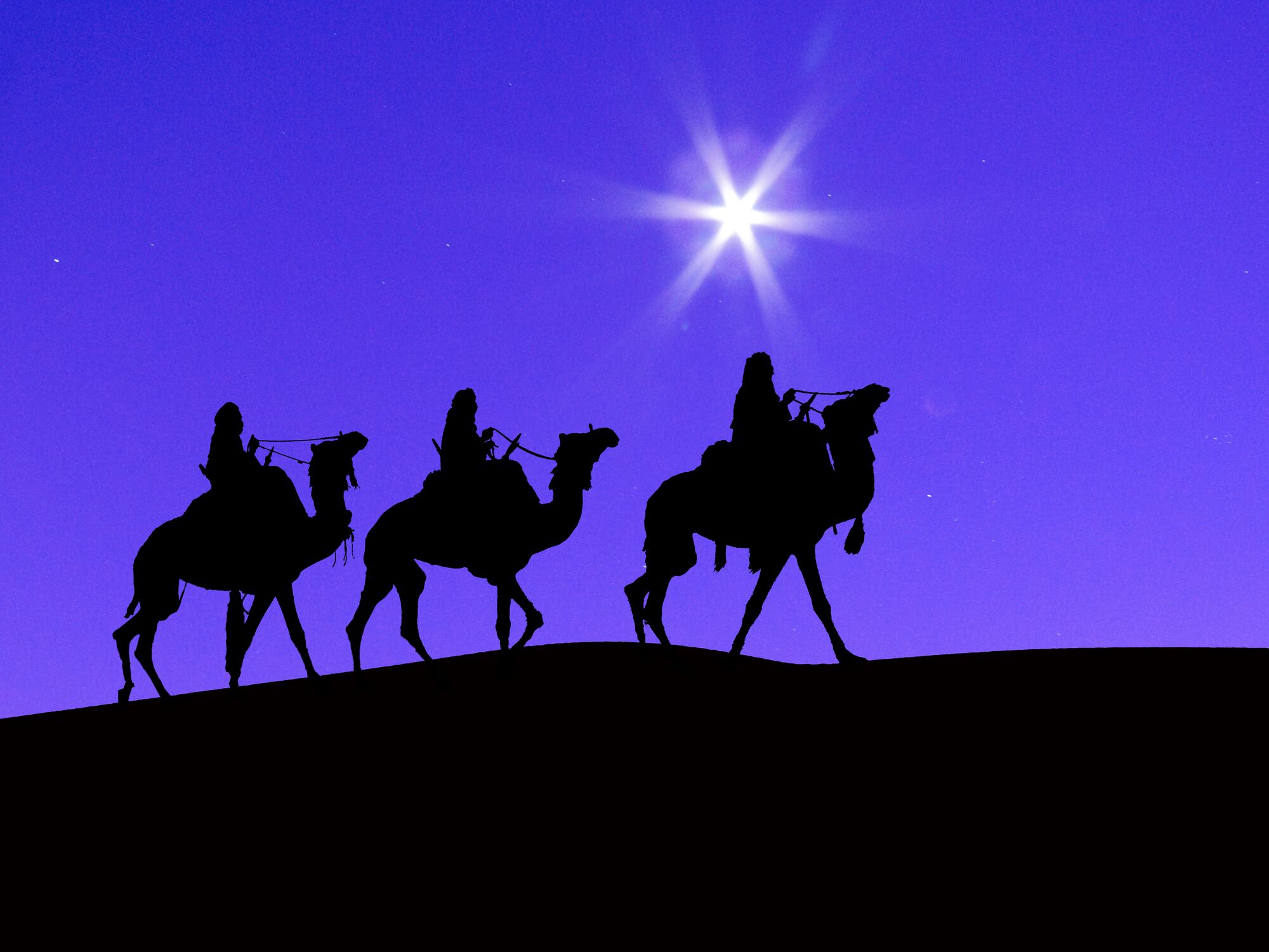 Imagen de referencia de Reyes Magos. Foto: Getty Images.