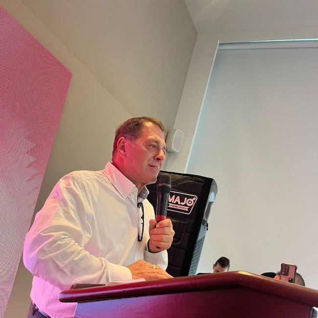 El próximo 27 de julio, Tulio Gómez, inscribirá su candidatura ante Registraduría Nacional. Foto: @tulioagomez