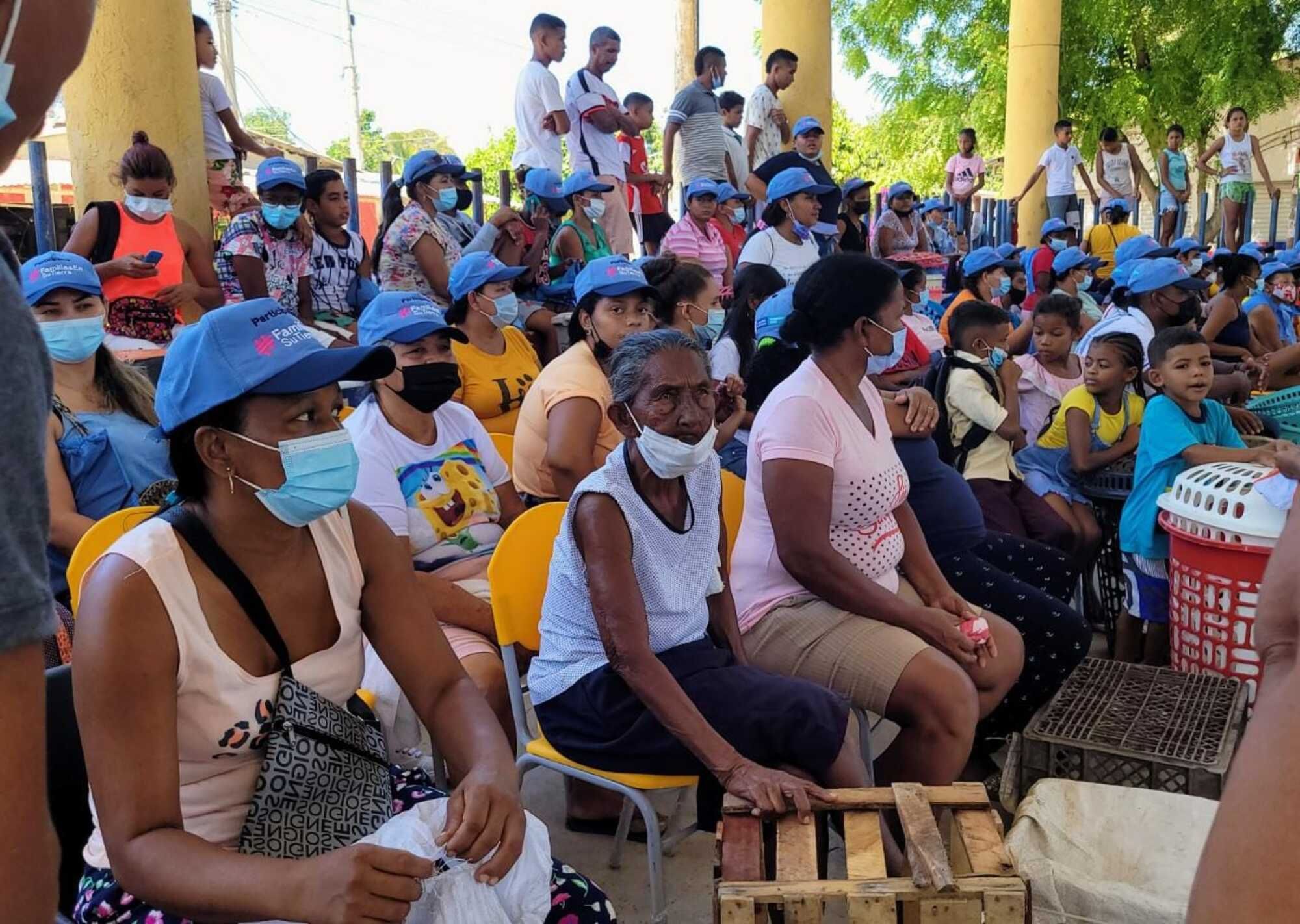 Beneficiados del proyecto/ Prosperidad social 