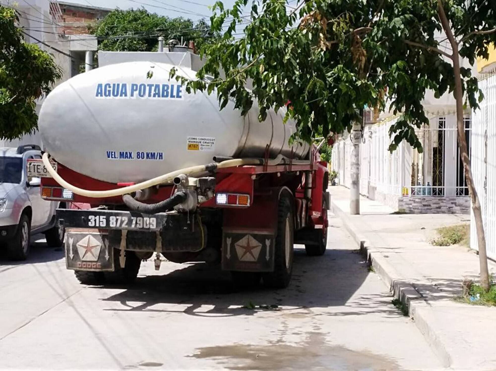 Distribución de agua/ Archivo Essmar.