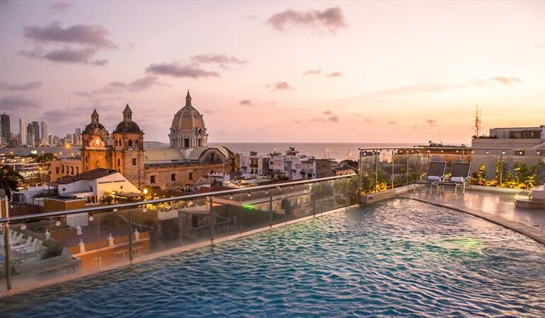 Un hotel de lujo en el centro de la ciudad. Foto: Hotel Movich