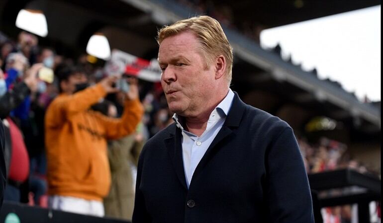 Ronald Koeman, entrenador del Barcelona. Foto: Denis Doyle/Getty Images