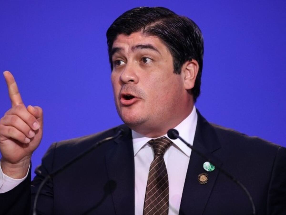Los logros positivos vienen de América Latina: presidente de Costa Rica en COP26