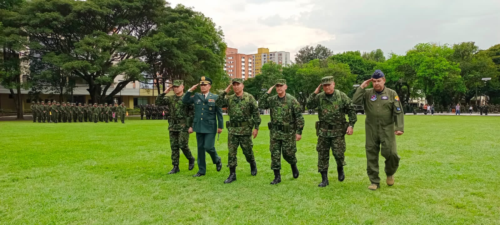 Asumieron los comandantes de la Séptima División y Cuarta Brigada del Ejército. Foto: Suministrada.