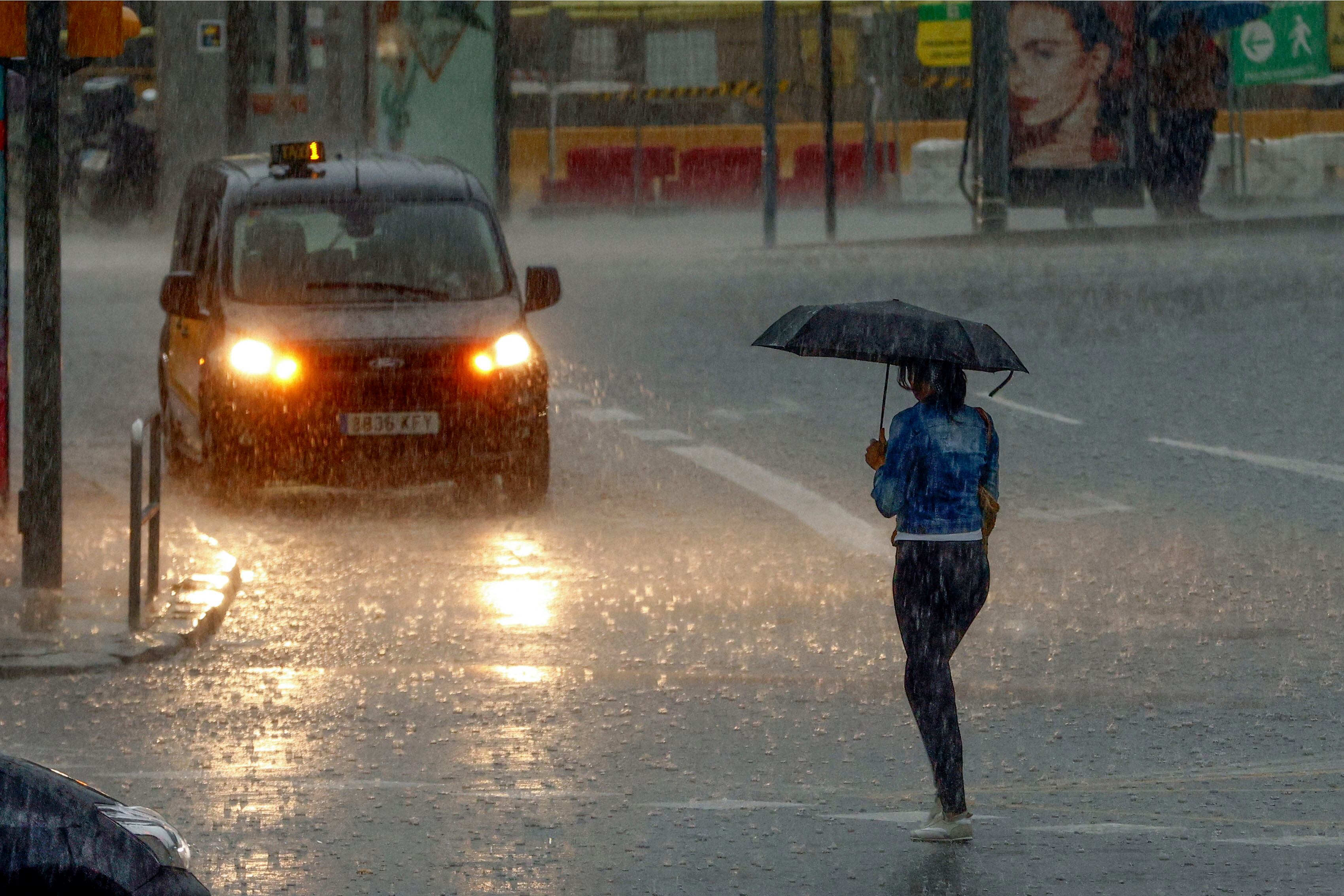 Imagen de referencia de lluvias. EFE/Quique García