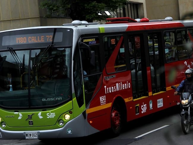 Transmilenio . Foto: Colprensa