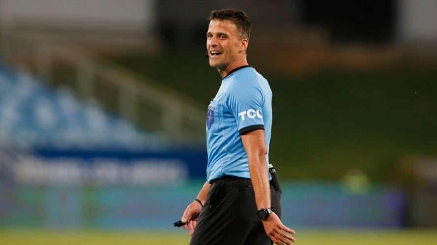 Jesús Gil Manzano, arbitro español en la Copa América. Foto: Getty Images