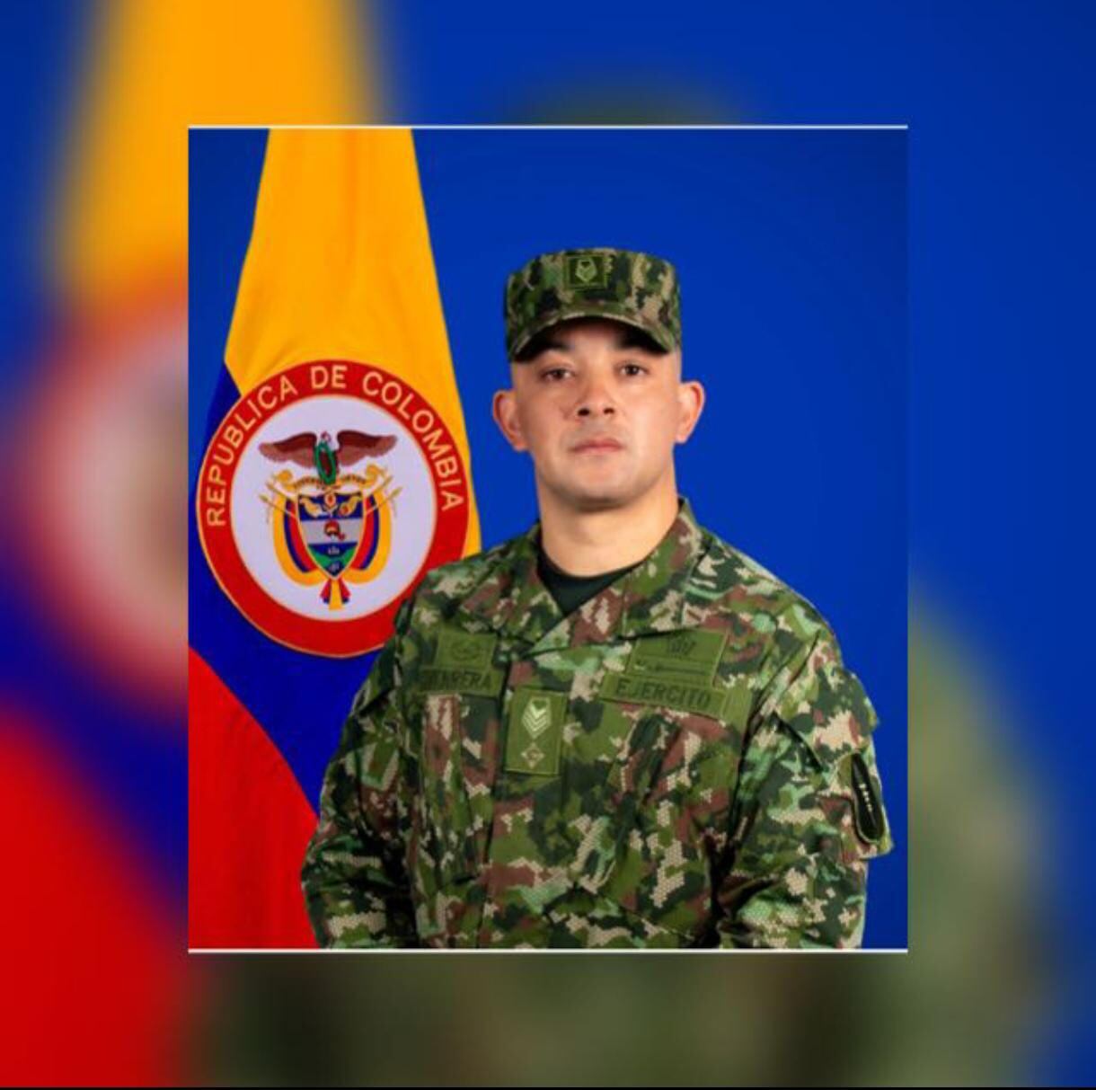 Sargento segundo Nestor William Herrera Diaz. Foto: Suministrada.