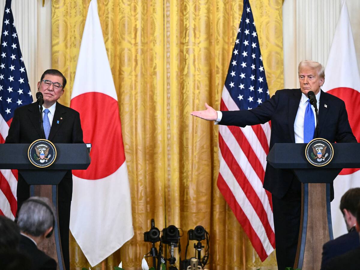 Donald Trump conversó con el primer ministro japonés de futuras negociaciones sobre los aranceles