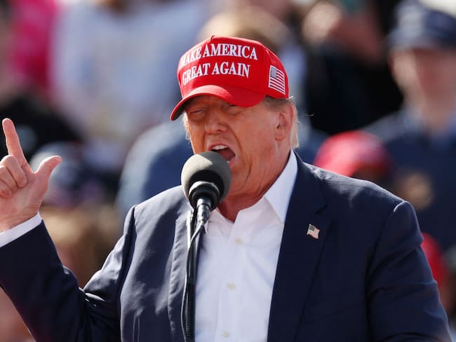 Expresidente de Estados Unidos, Donald Trump. (Foto: KAMIL KRZACZYNSKI/AFP via Getty Images)