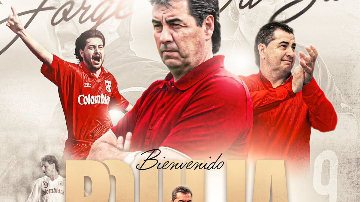 América de Cali presentó a su nuevo director técnico: el uruguayo Jorge ‘Polilla’ Da Silva