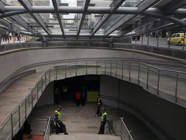 Estación de Museo Nacional, centro de Bogotá. Foto: Colprensa.