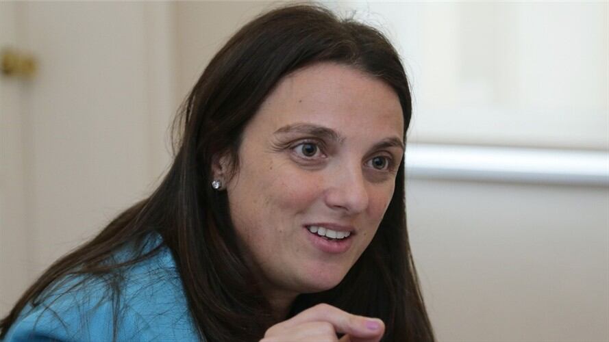 Ministra de las Tic, Karen Abudinen. Foto: Colprensa - Sofía Toscano