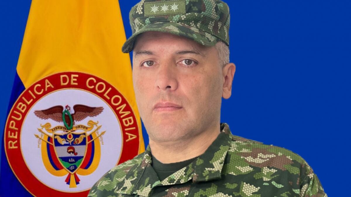 General Carlos Alberto Rincón, director de Sanidad del Ejército Nacional. Foto: Ministerio de Defensa.