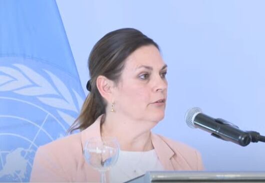 Juliette de Rivero. Foto: @ONUHumanRights