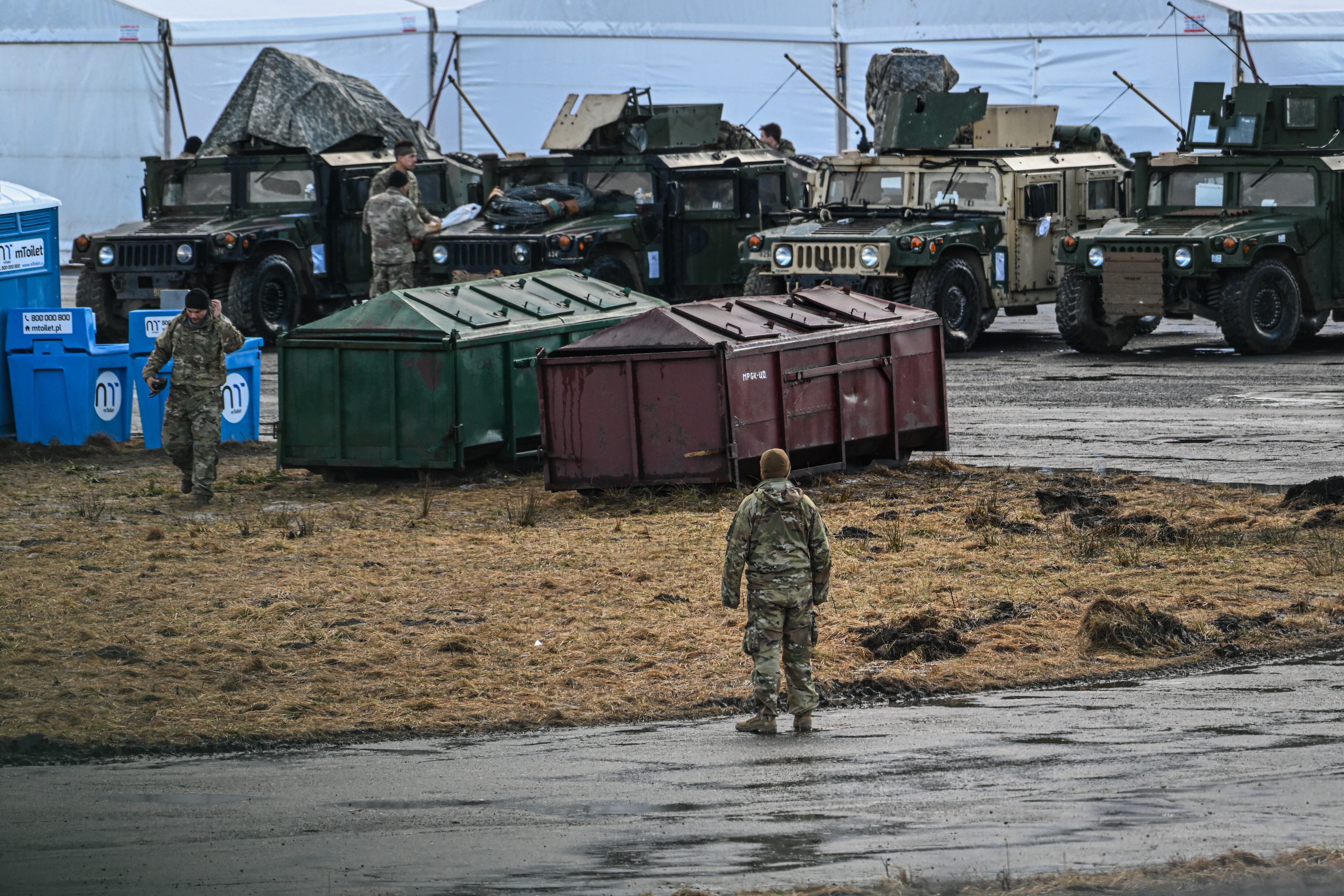 Soldados de Estados Unidos en Ucrania