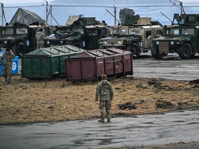 Soldados de Estados Unidos en Ucrania