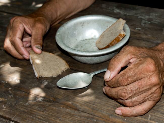 Según ABACO, el 54,2 % de la población colombiana vive en inseguridad alimentaria. Getty Images.