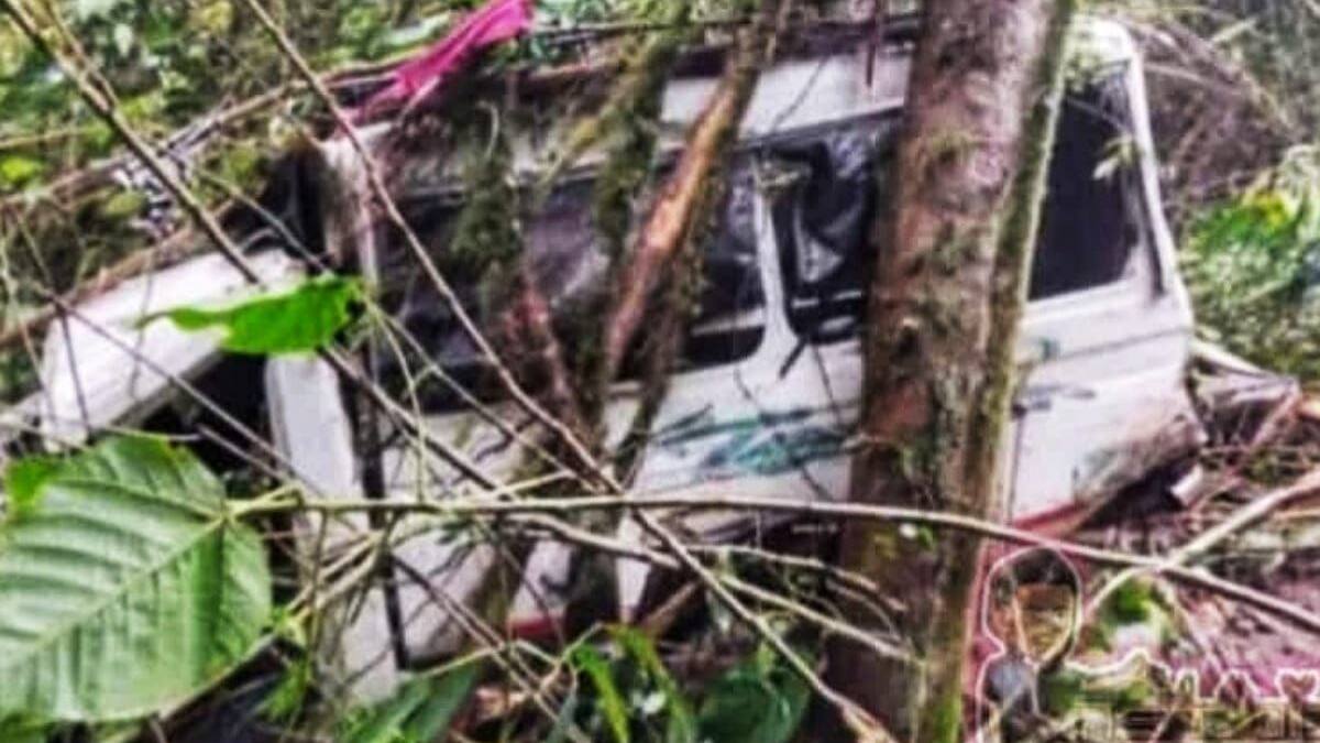 Accidente de tránsito en el occidente del Cauca cobró la vida de dos menores