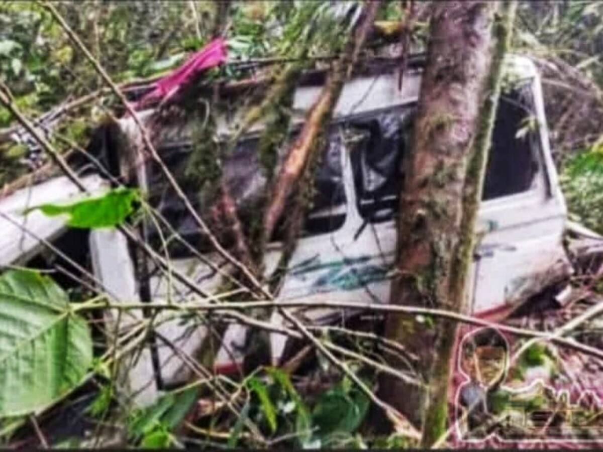 Accidente de tránsito en el occidente del Cauca cobró la vida de dos menores