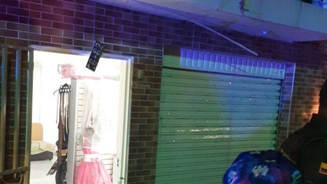 Nuevo atentado contra un local comercial en Santander de Quilichao, Cauca. Foto: Cortesía Hector Roque