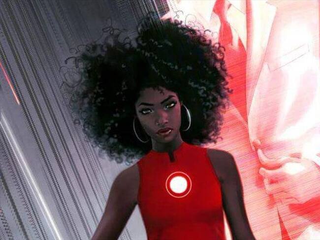 Riri Williams será la sucesora de Tony Stark en el cómic de &#039;Iron Man&#039;. Foto: en Twitter: &#8207;@RobertDowneyJr