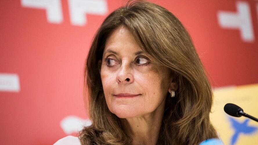 La última parada de la gira de la vicepresidente y canciller Marta Lucía Ramírez culmina en Alemania. Foto: Getty Images / ALEJANDRO MARTÍNEZ VÉLEZ