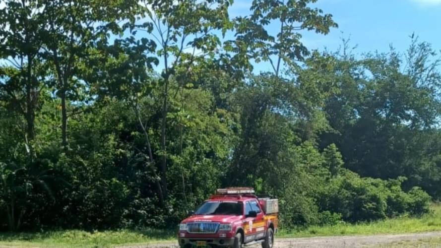Sector El Purnio de La Dorada, Caldas. Foto: Bomberos de La Dorada, Caldas.