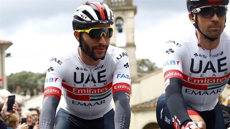 El ciclista colombiano ganó la tercera etapa del Giro de Italia, luego de ser descalificado el ciclista italiano Viviani. Foto: Getty Images