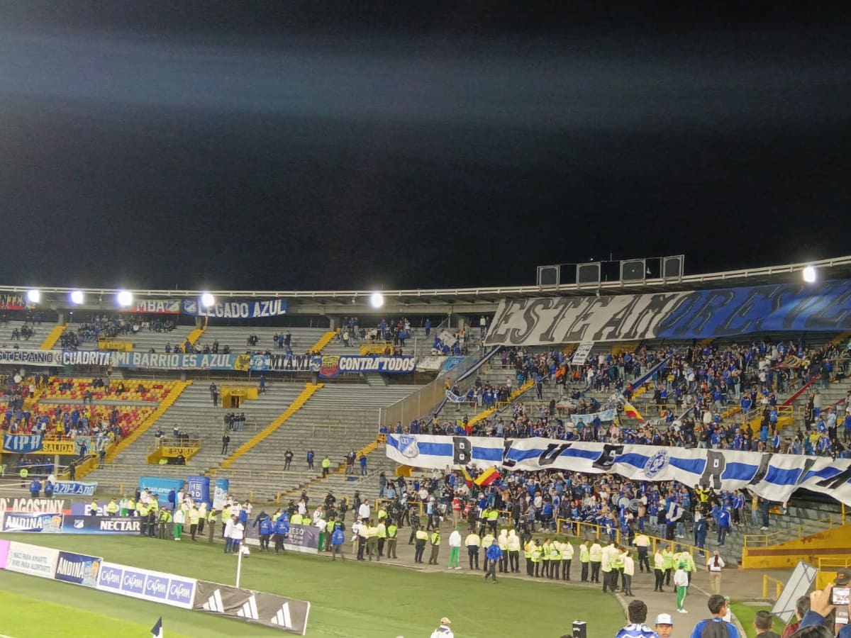 Partido Millonarios vs. Unión Magdalena fue suspendido temporalmente por desmanes en la tribuna