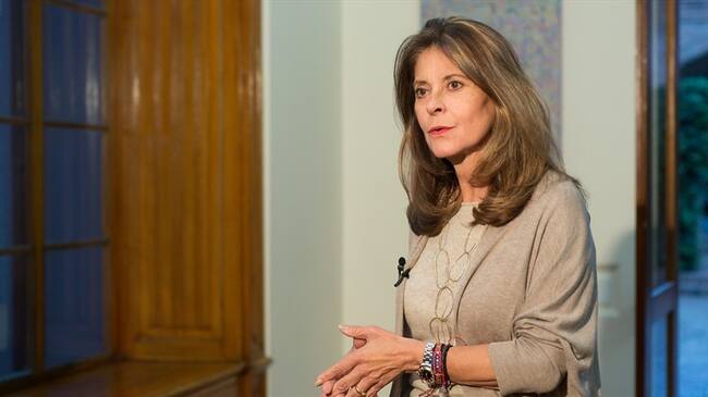 La vicepresidenta y canciller designada, Marta Lucía Ramírez, desarrollará una agenda de trabajo en Estados Unidos. Foto: Colprensa / PRESIDENCIA