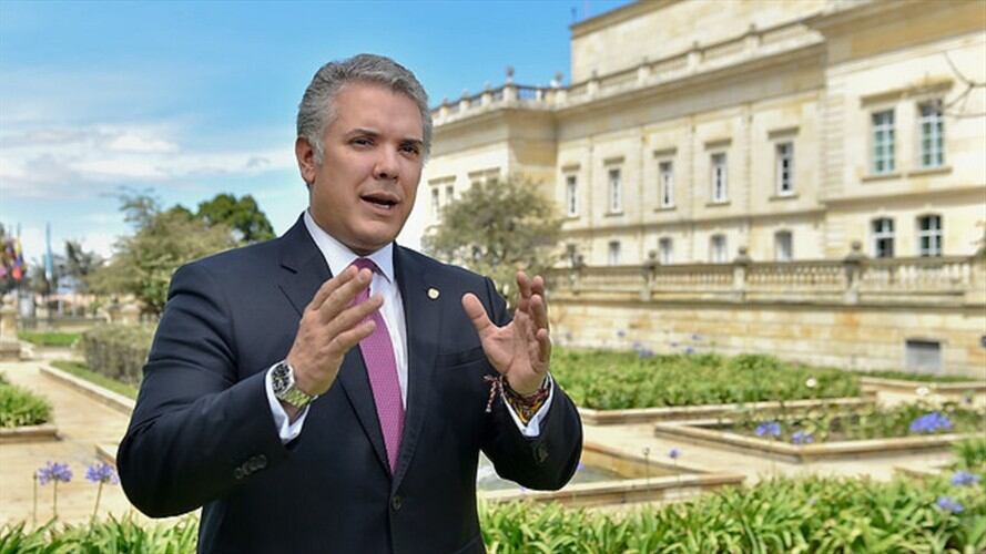 Presidente de Colombia, Iván Duque . Foto: Colprensa