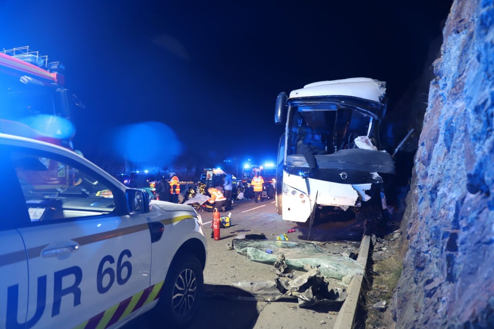 Accidente en Francia. I Foto: EFE/EPA/HANDOUT HANDOUT EDITORIAL USE ONLY/NO SALES.