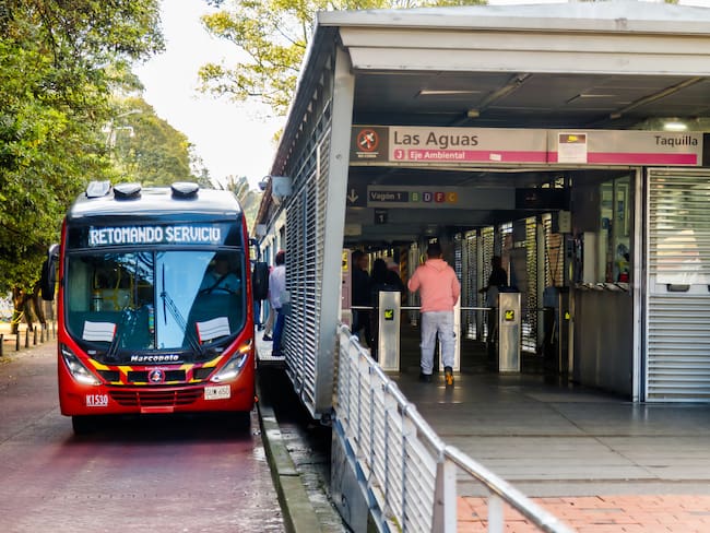 Imagen de referencia de TransMilenio. Foto: Getty Images.