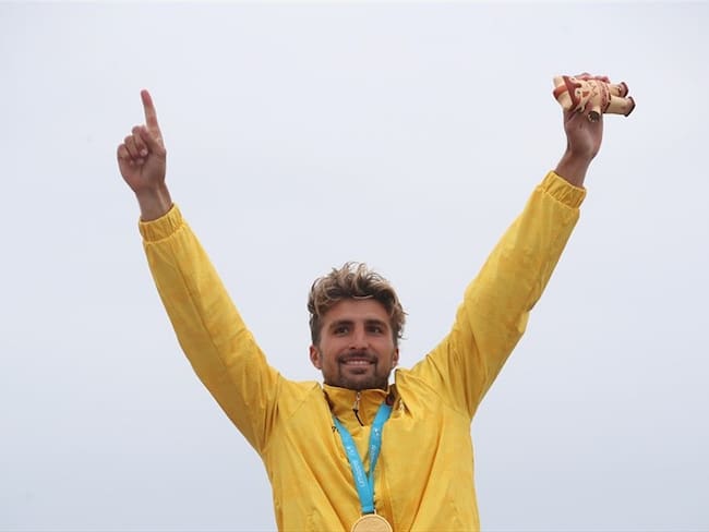 Giorgio Gómez, medalla de oro en Lima 2019. Foto: Agencia EFE