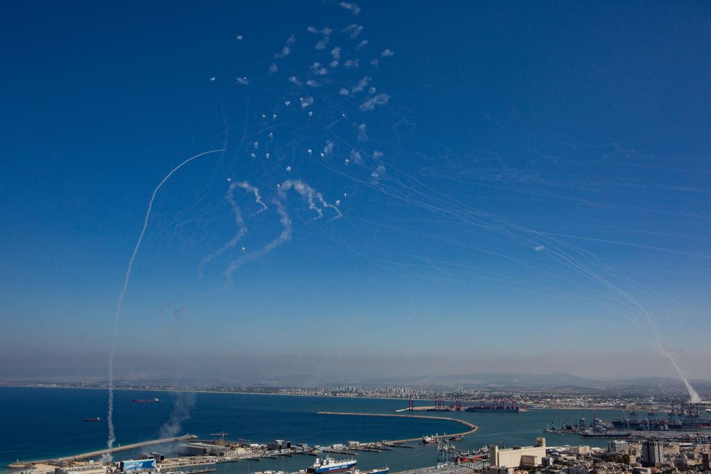 Bombardeos en Haifa, Israel. I Foto: Mati Milstein/NurPhoto via Getty Images.