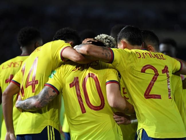 Selección Colombia en 2022. Foto: Yuri CORTEZ / AFP) (Photo by YURI CORTEZ/AFP via Getty Images.