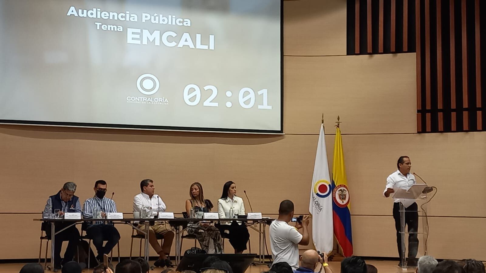 Audiencia Pública en Cali con el tema de Empresas Municipales. Foto: Cortesía.